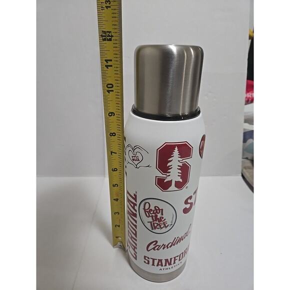 Stanford Cardinal Uversity 34oz Stainless Steel Thermos Water Bottle - Picture 13 of 16